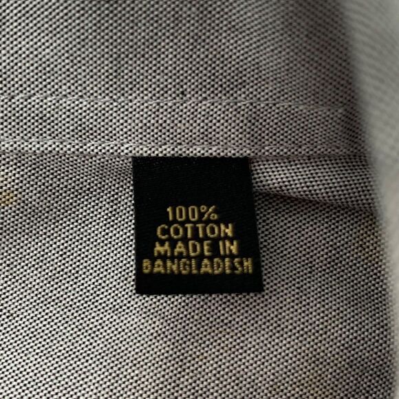 Donald J‎ Trump Men's Signature Collection Size 17.5  36/37  Gray Shirt - Picture 5 of 5